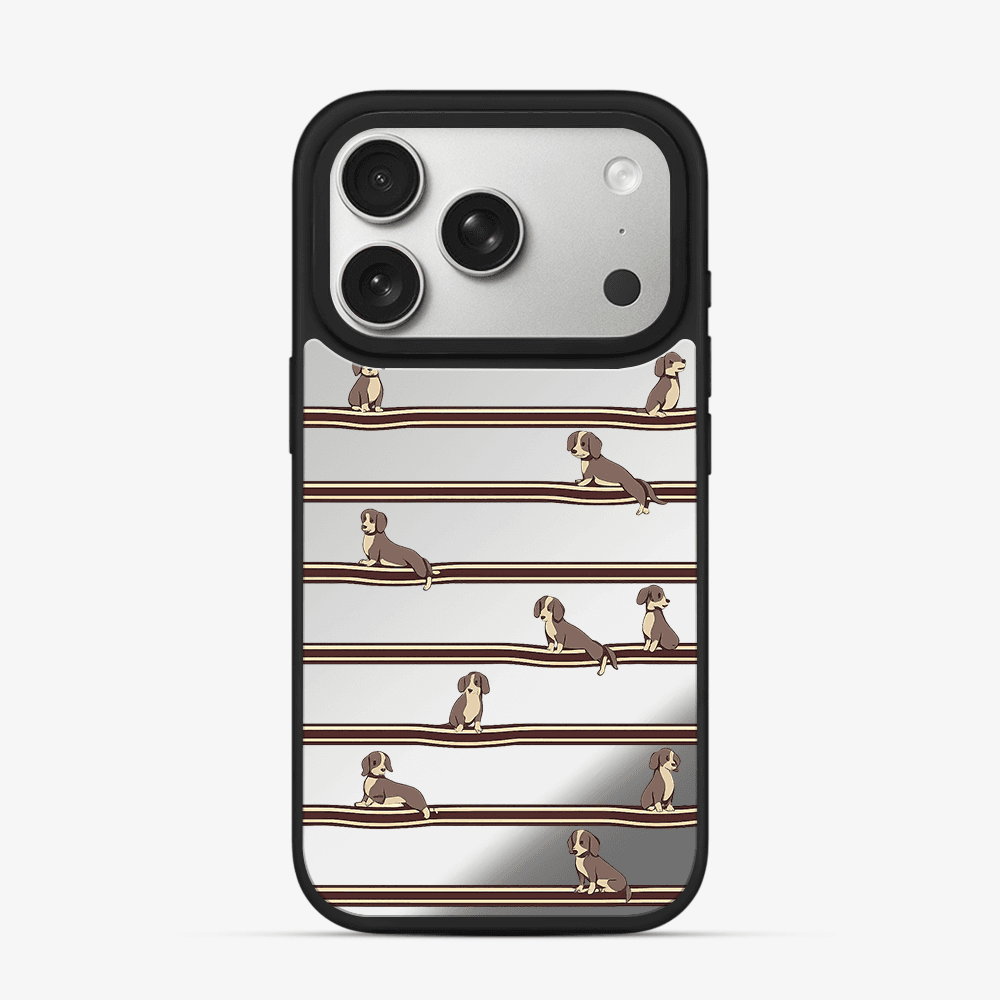 On Hold Mirror Phone Case