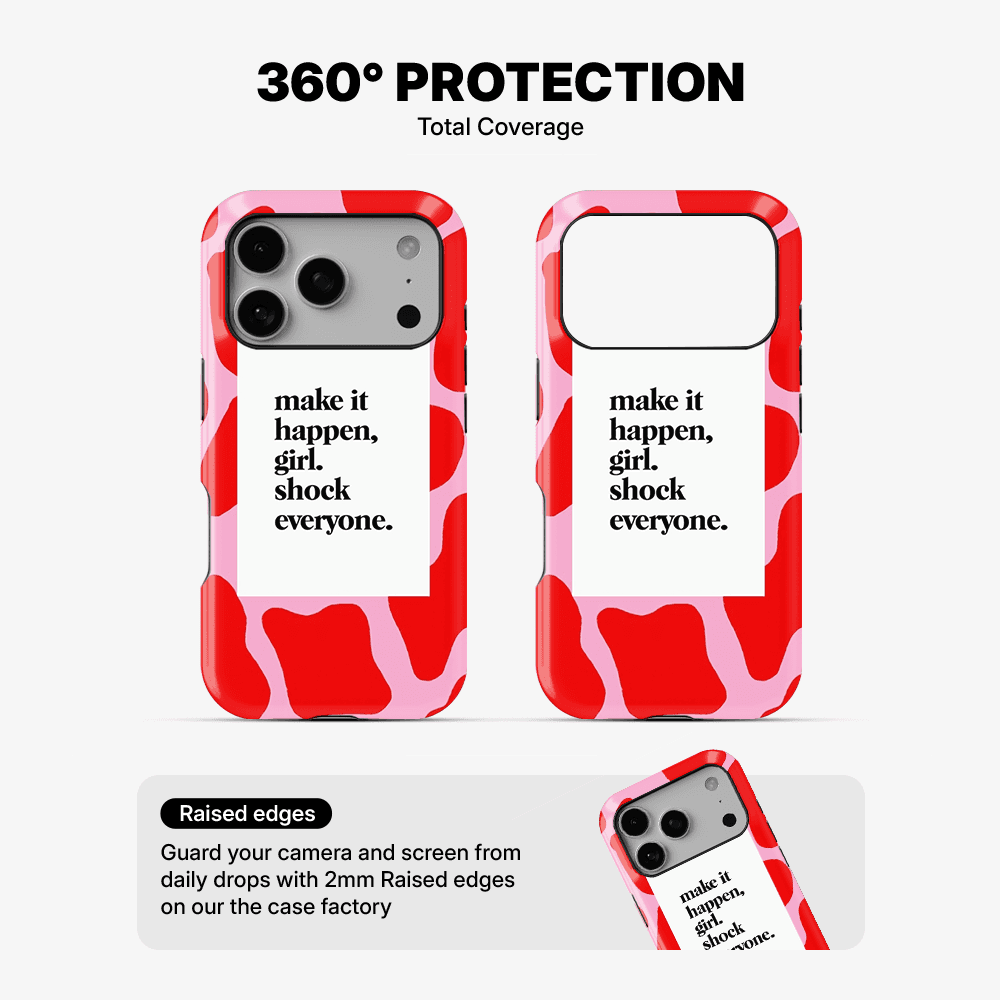Girl Shock Everyone Phone Case
