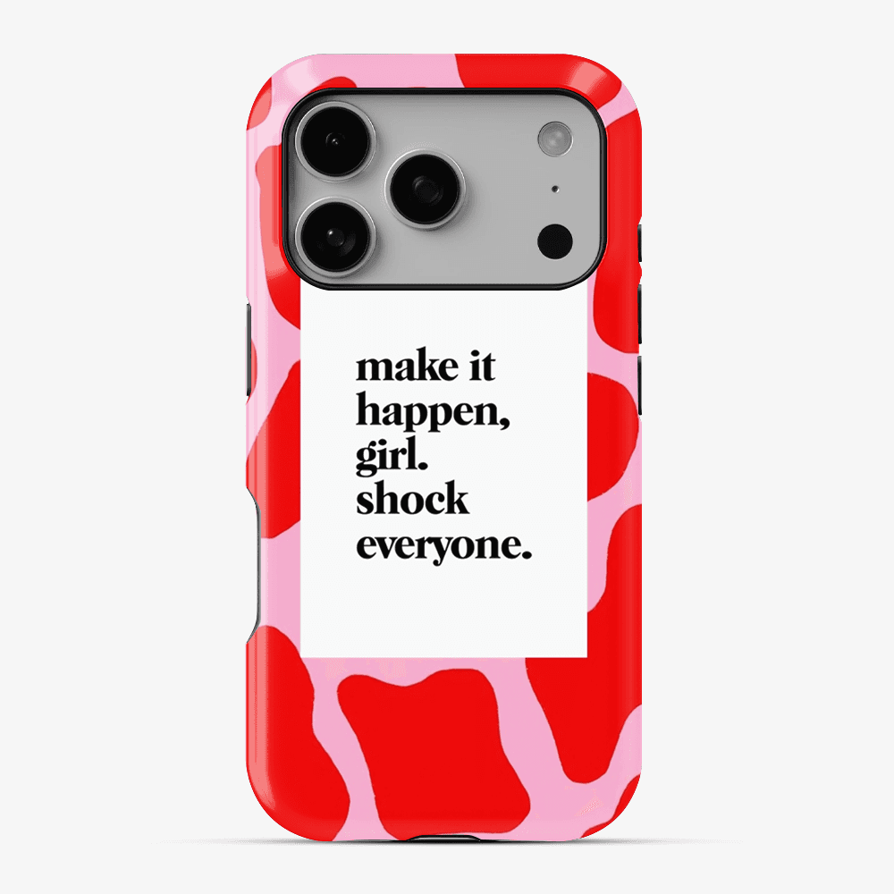 Girl Shock Everyone Phone Case