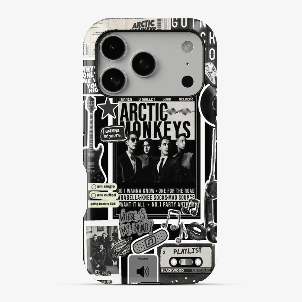 Arctic Monkeys Sticker Phone Case