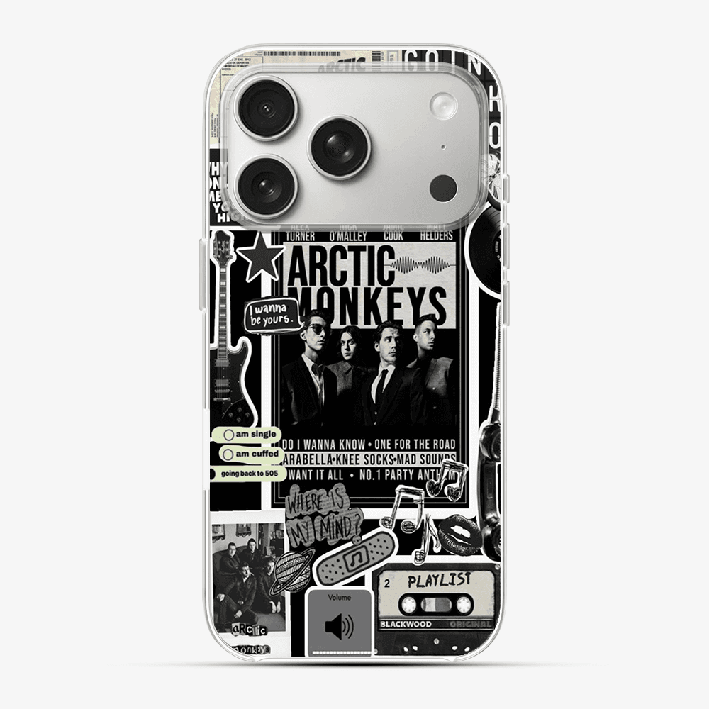 Arctic Monkeys Sticker Phone Case