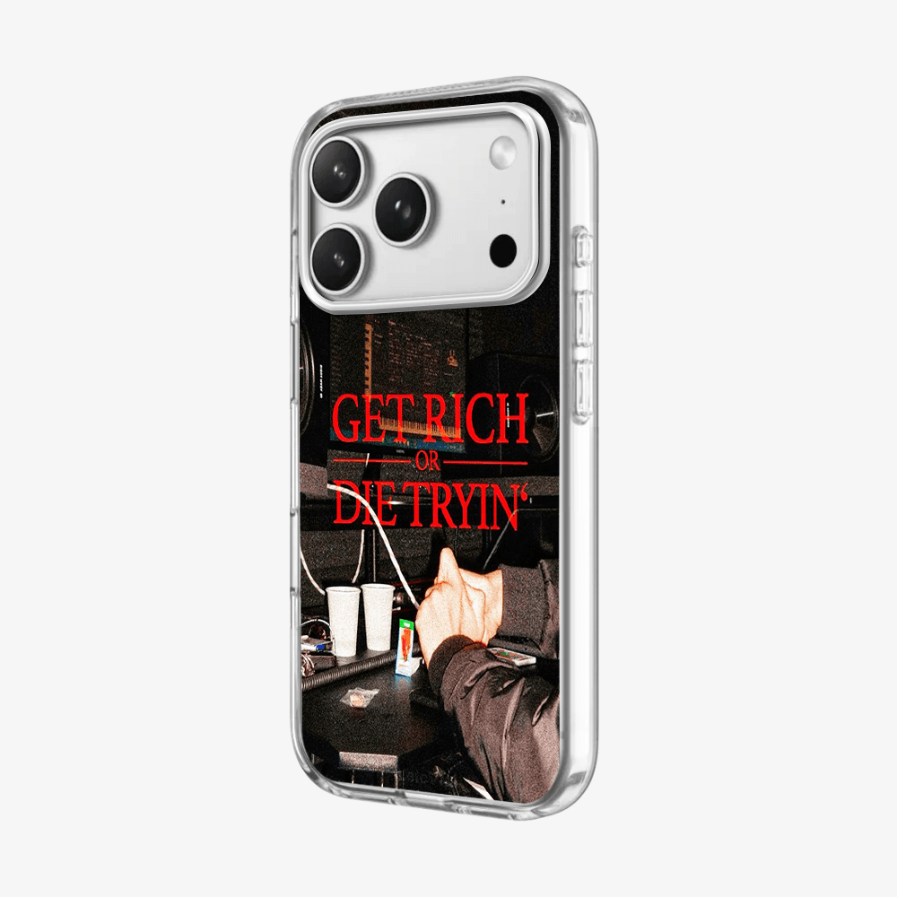Get Rich Or Die Trying Phone Case