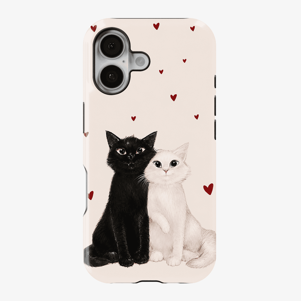 You, Me & The Cat Phone Case