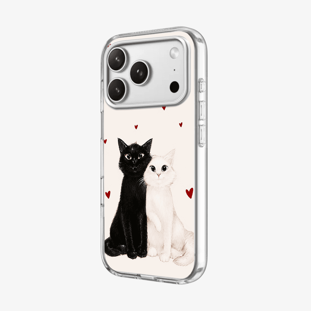 You, Me & The Cat Phone Case
