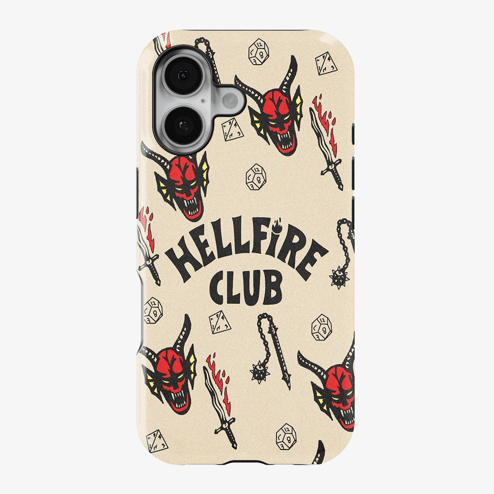 Hellfire Club #5 Stranger Things Phone Case