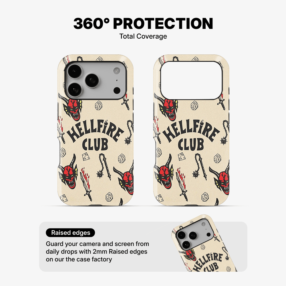 Hellfire Club #5 Stranger Things Phone Case