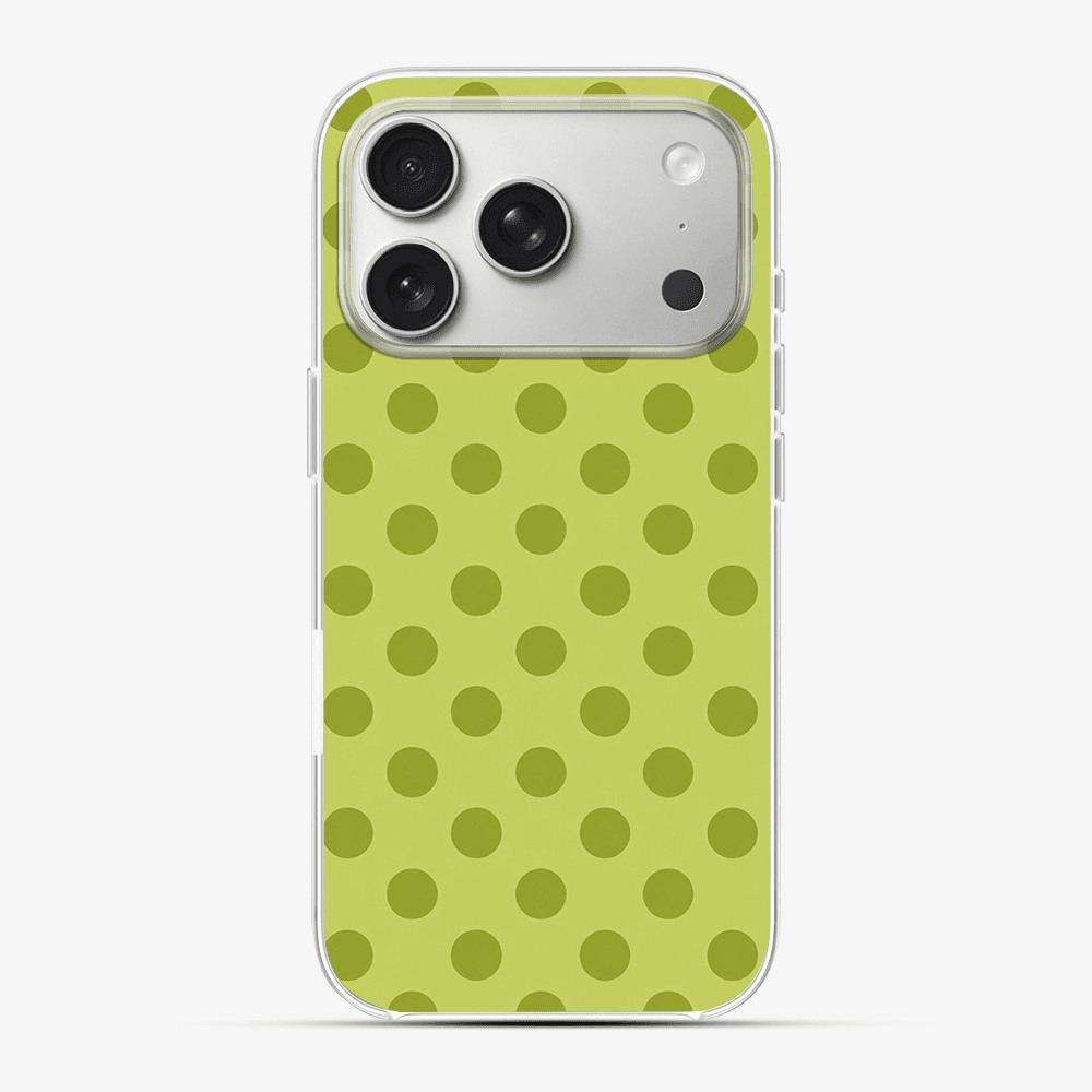 Lime Light Dots Phone Case