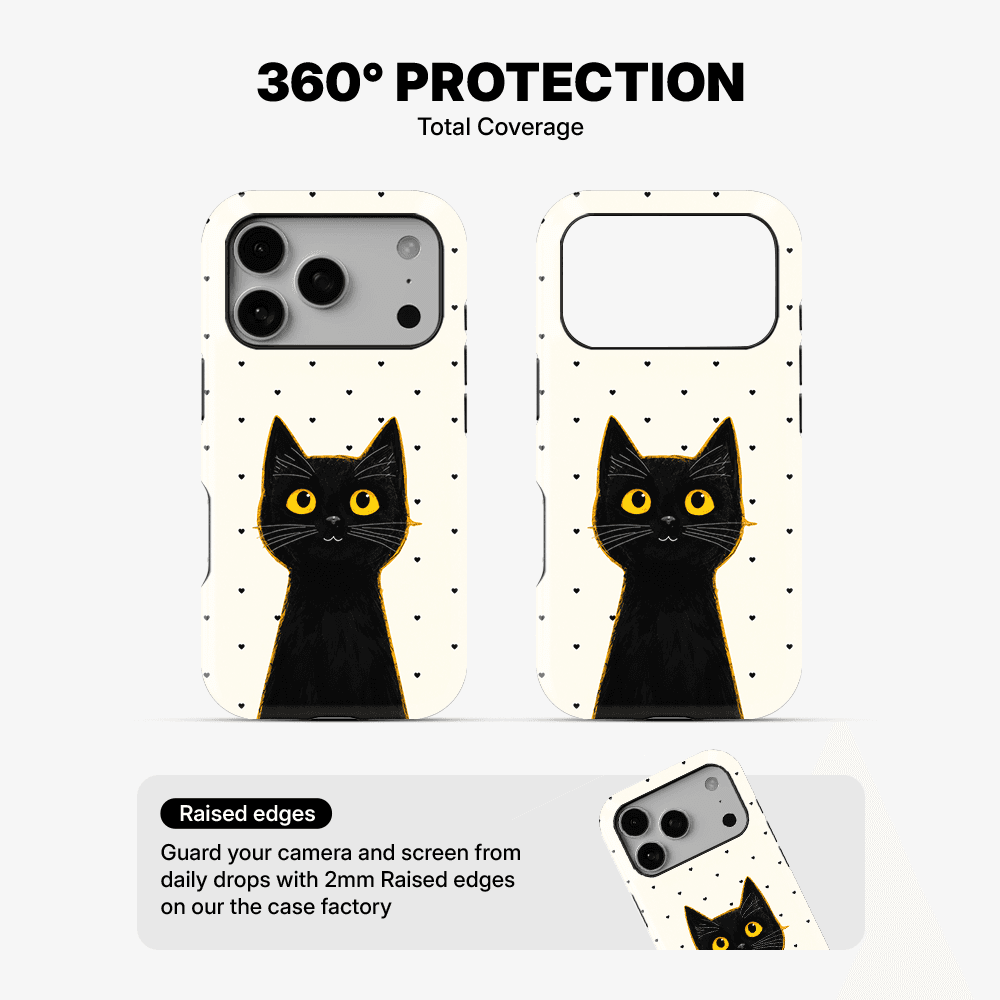 Suspiciously Cat Phone Case