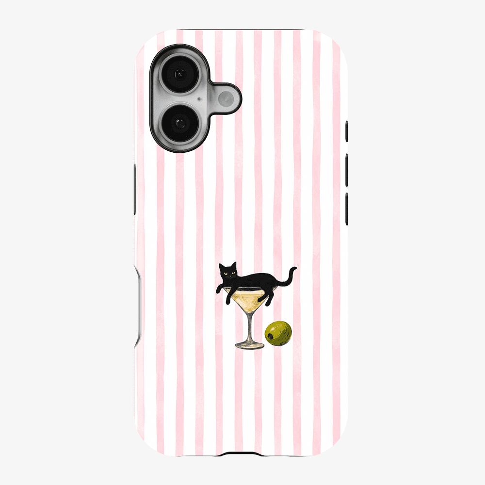 Martini Meow Phone Case