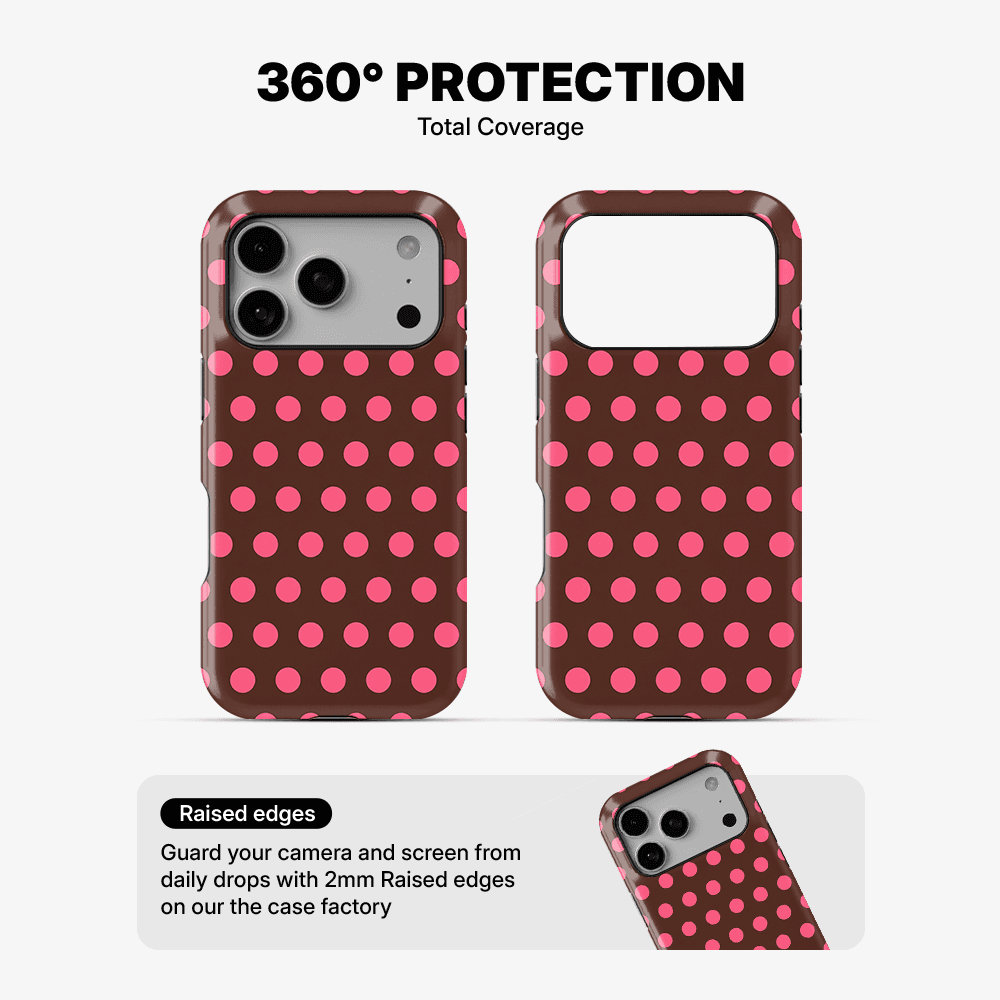 Raspberry Rush Phone Case