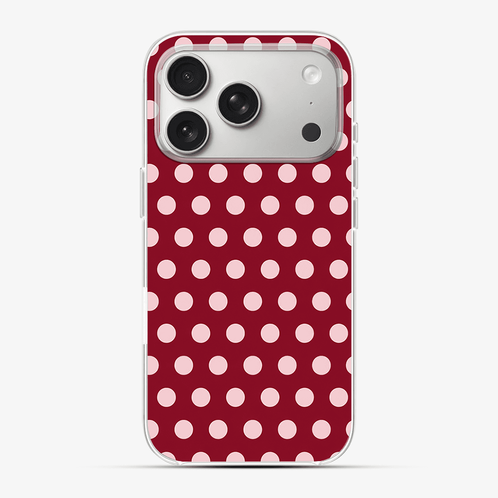 Crimson Confetti Phone Case