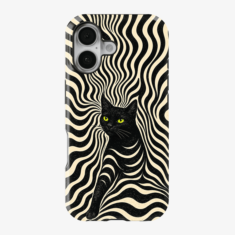 Hypno Cat Phone Case