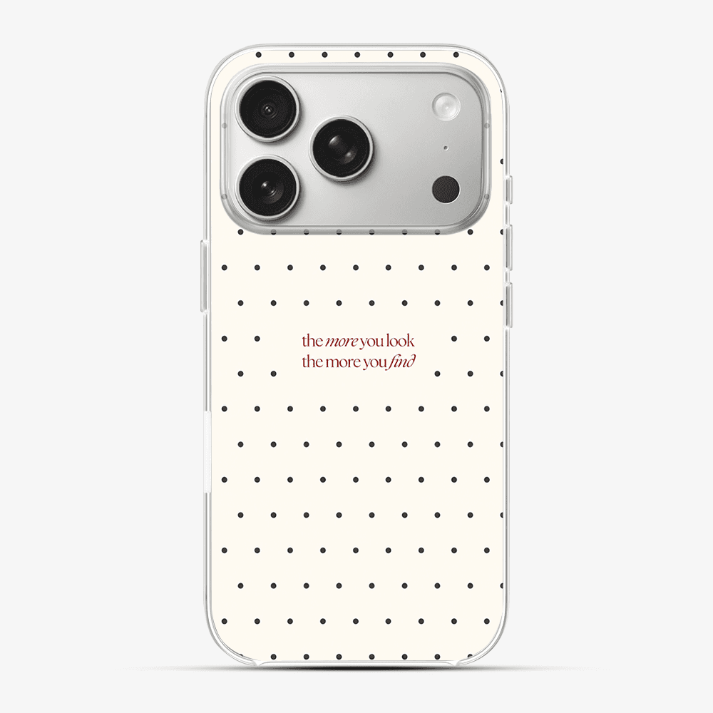 Vanilla Dot Diary Phone Case