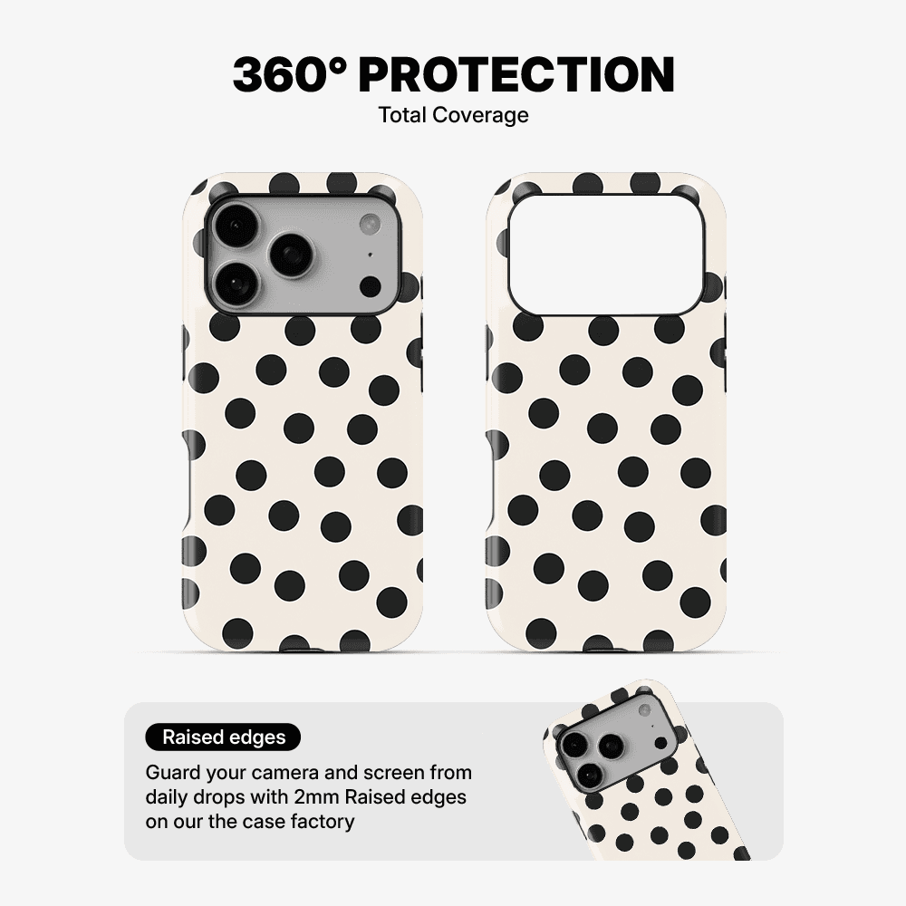 Cookies & Cream Dots Phone Case