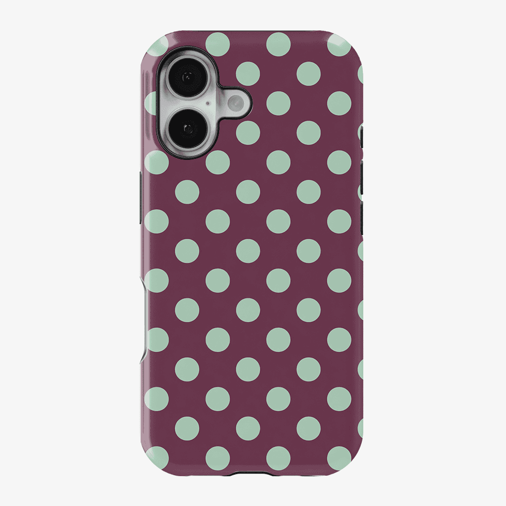 Mint Condition Dots Phone Case