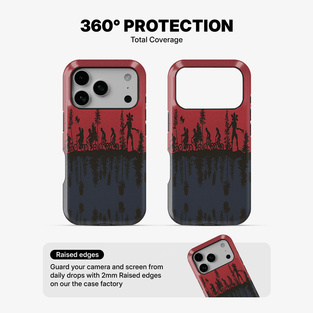Upside Down Stranger Things Phone Case