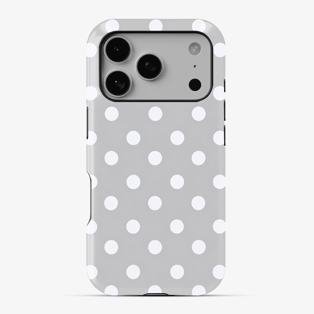 Silver Lining Dots Phone Case