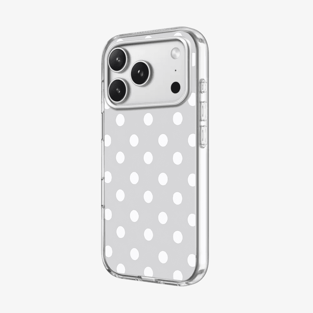 Silver Lining Dots Phone Case