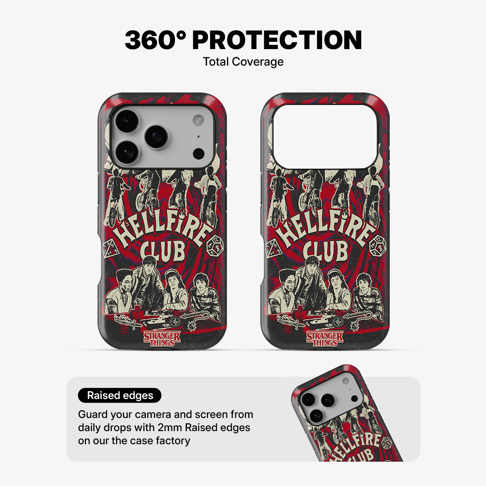Hellfire Club #4 Stranger Things Phone Case