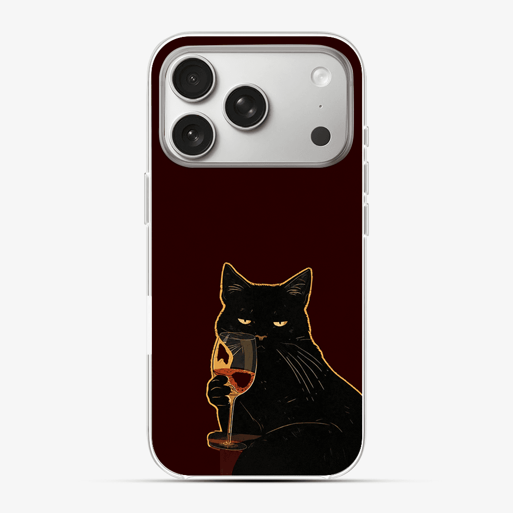 Sip Happens Cat Phone Case