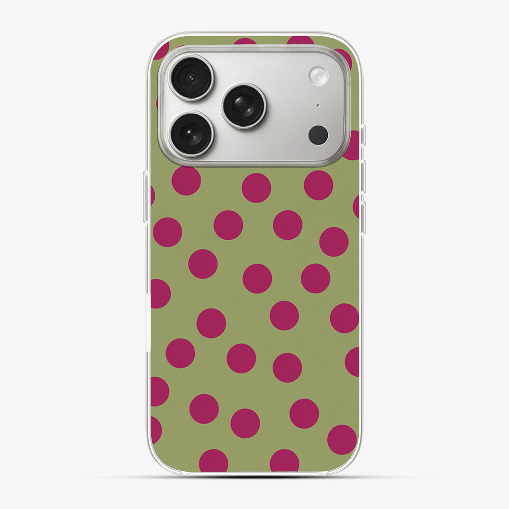Berry Garden Dots Phone Case