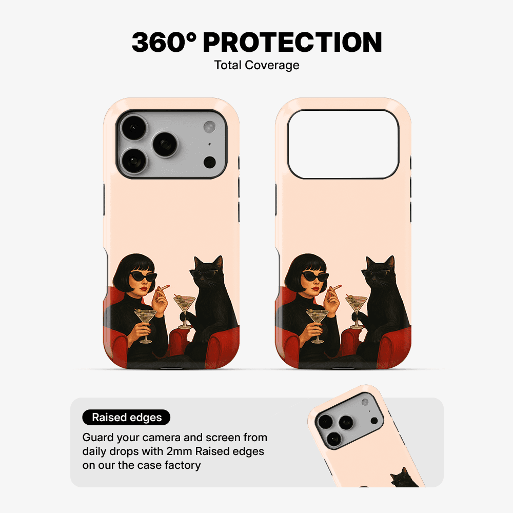 The Cat Interview Phone Case