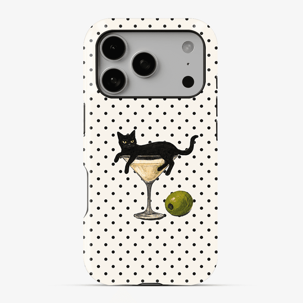Espresso Meowtini Phone Case