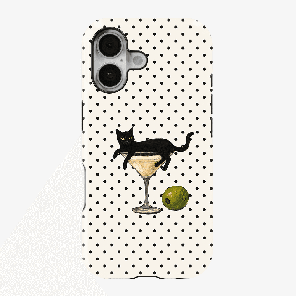Espresso Meowtini Phone Case