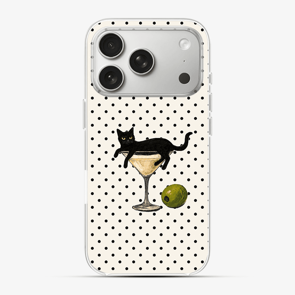 Espresso Meowtini Phone Case
