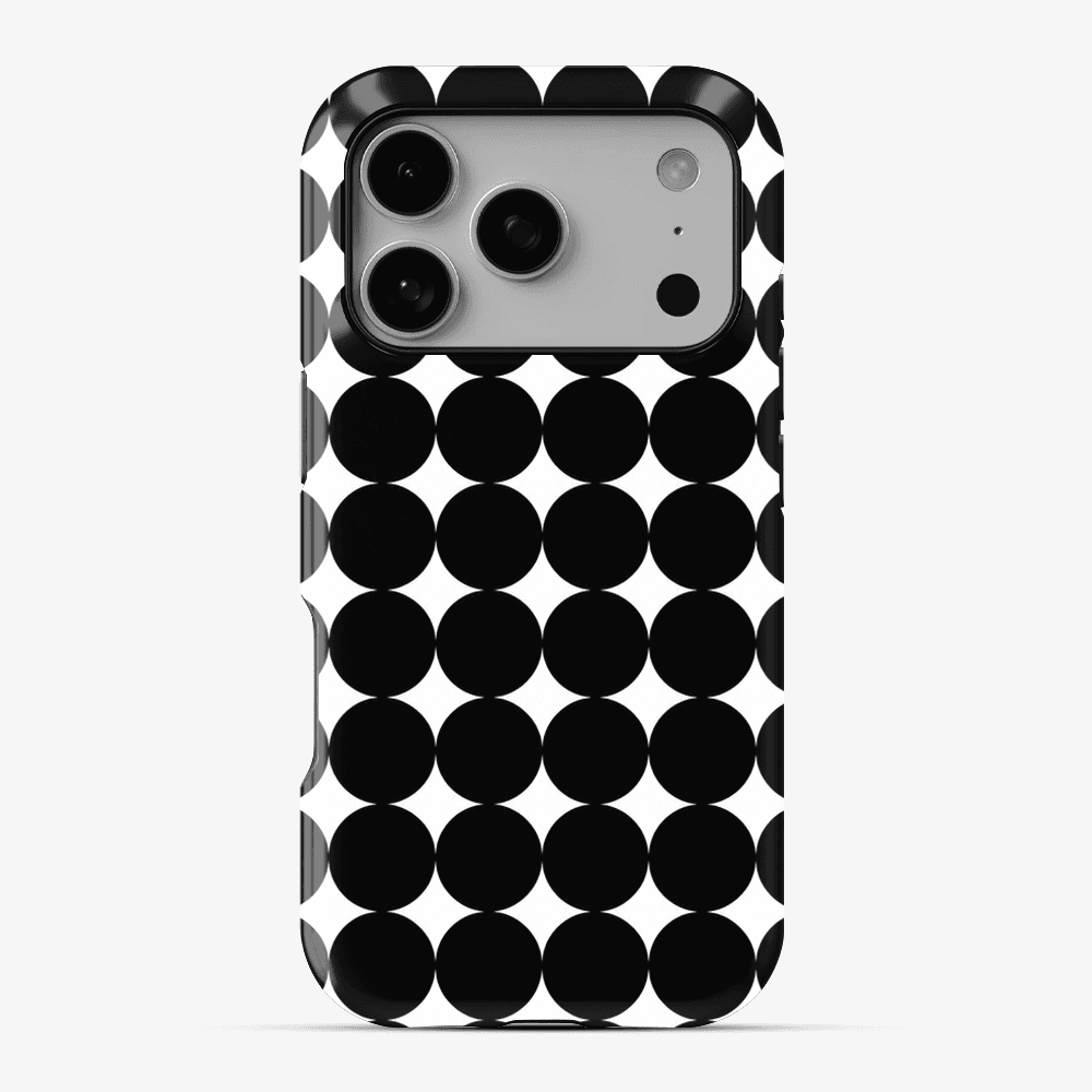 Dot Matrix Noir Phone Case