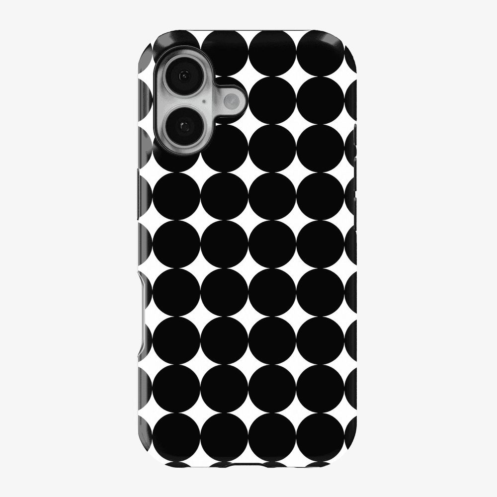 Dot Matrix Noir Phone Case