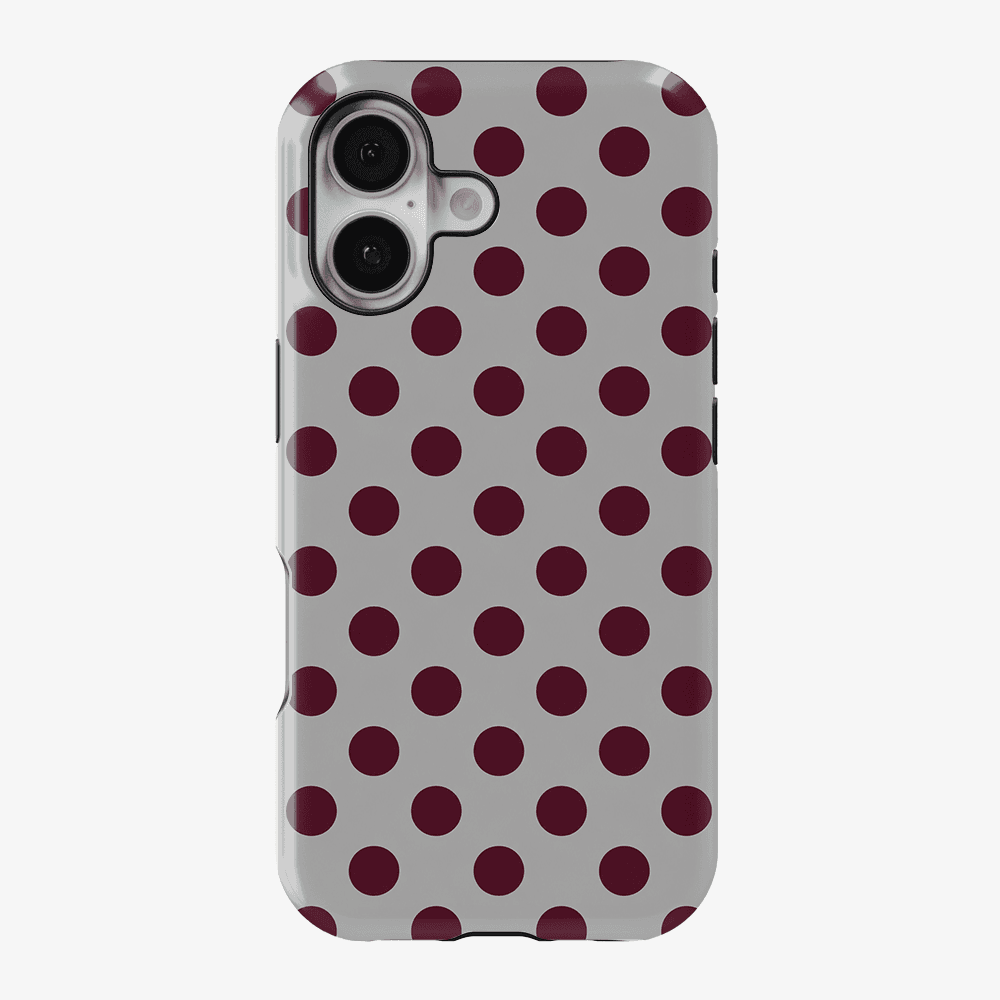 Plum Dot Society Phone Case