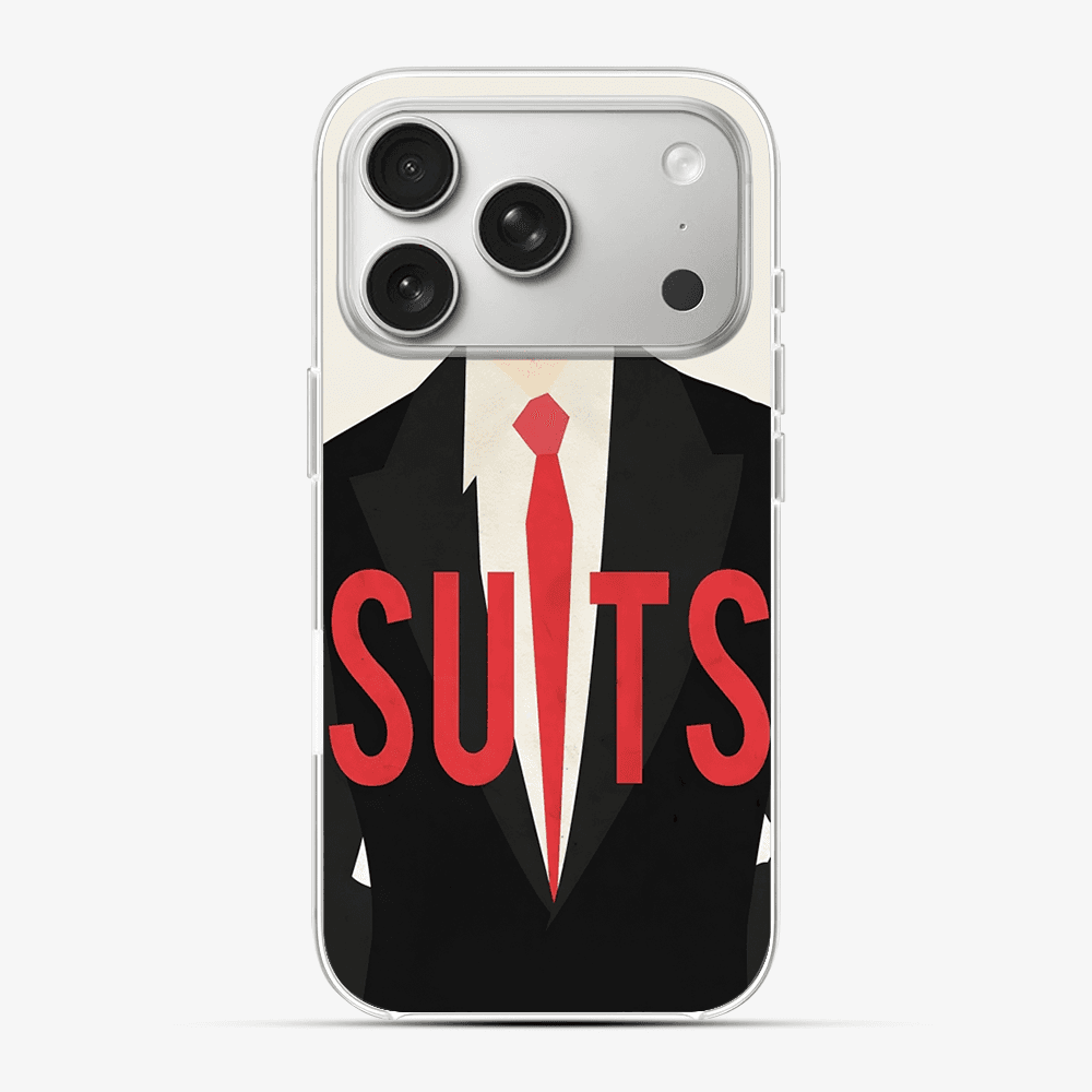 Suits Text Phone Case