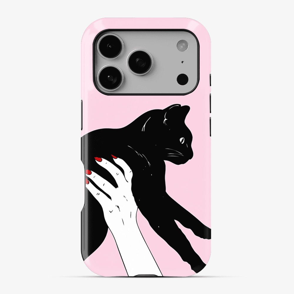 Caught By The Cat Phone Case