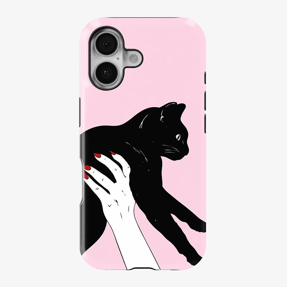 Caught By The Cat Phone Case