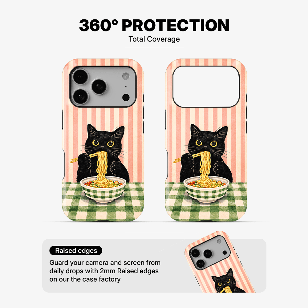 Pasta La Vista Cat Phone Case