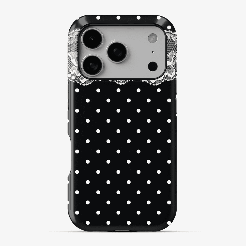 Lace & Dots Phone Case