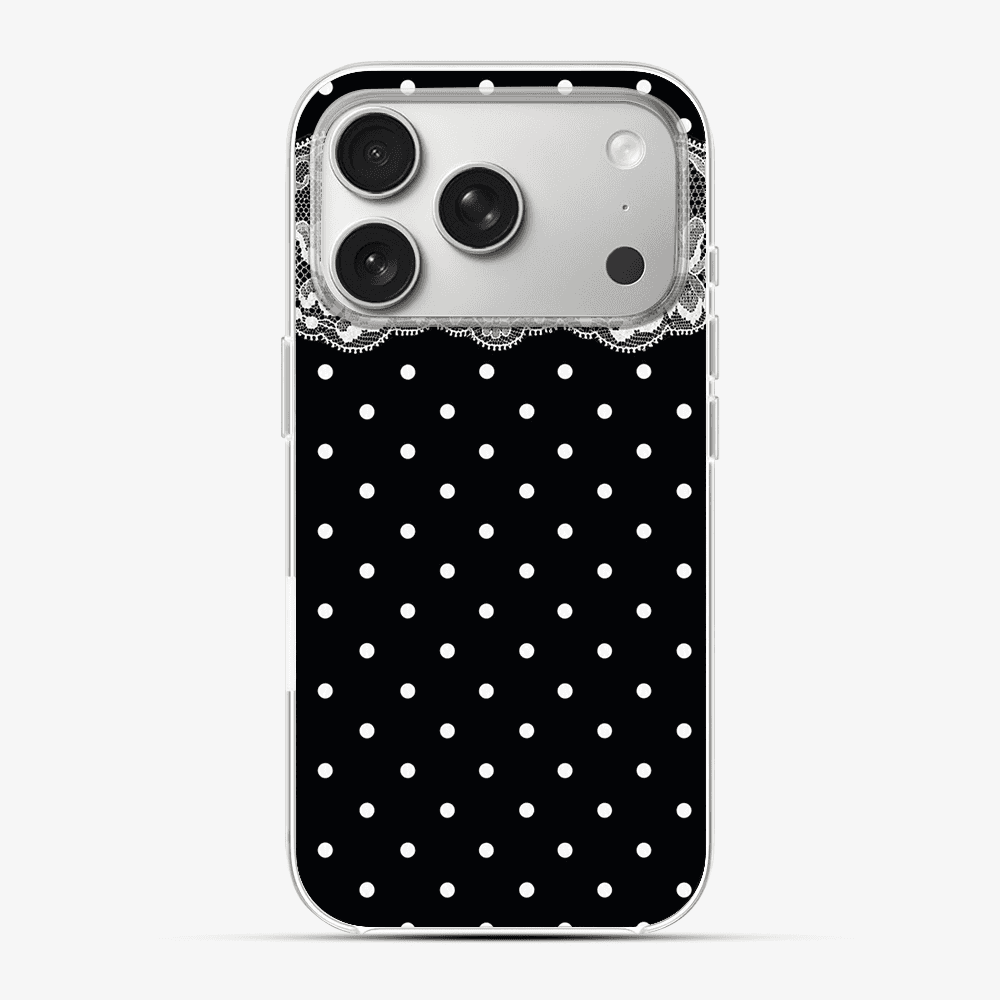 Lace & Dots Phone Case