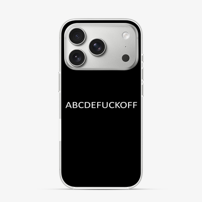 ABCDEF**K iPhone 17 Pro Max Case