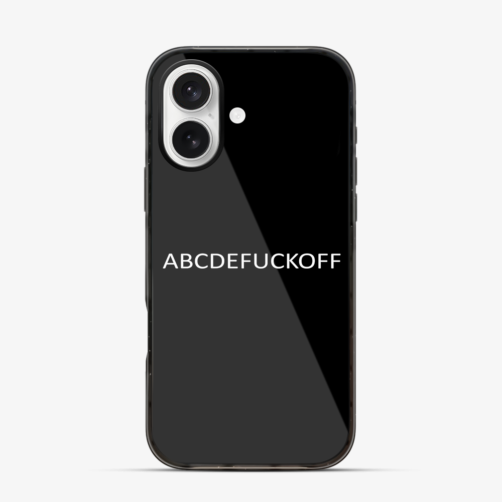 ABCDEF**K iPhone 17 Case