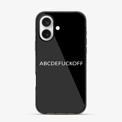 ABCDEF**K iPhone 17 Case