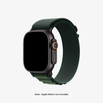Dark Green Ridge Loop WatchBand