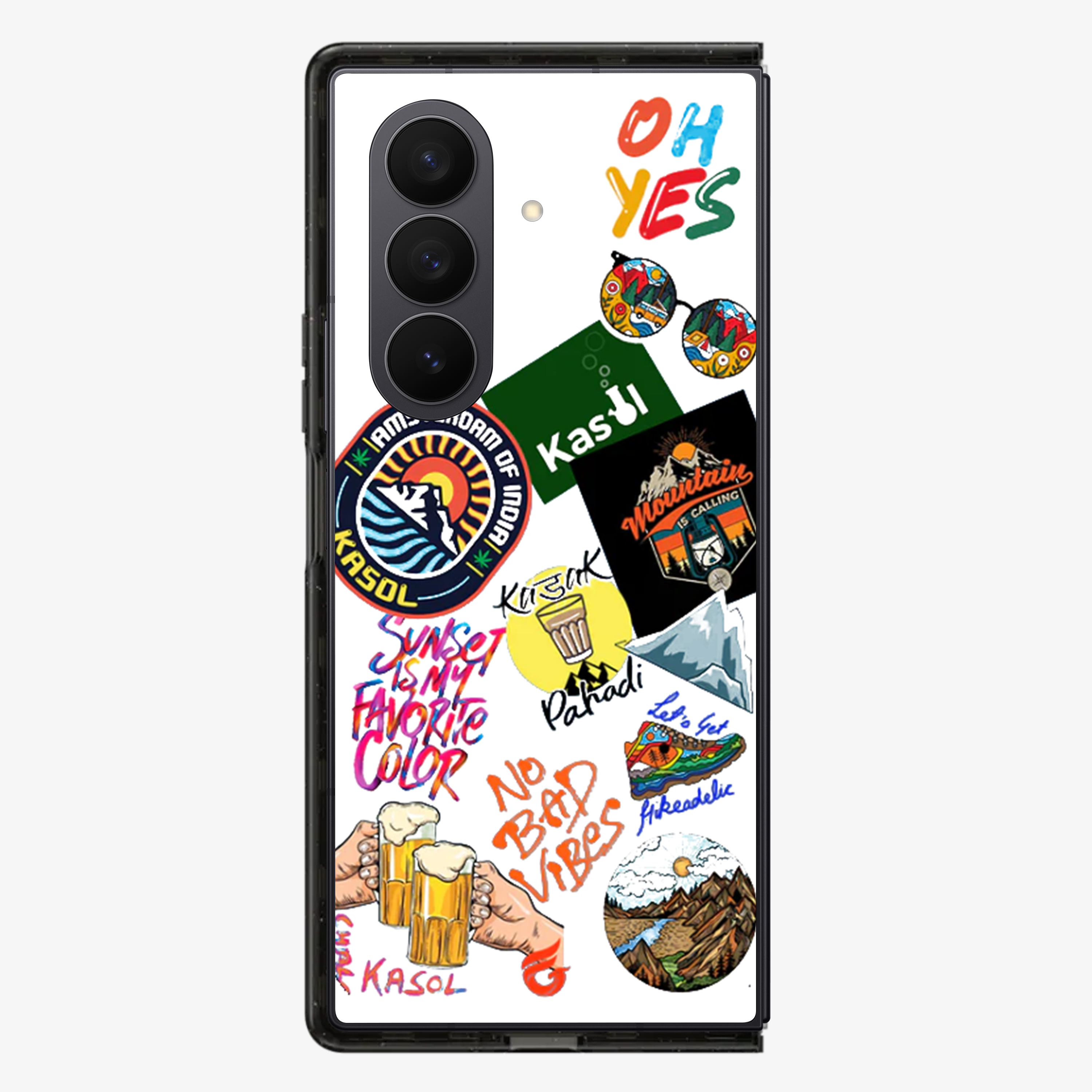 Kadak Chai Samsung Z Fold Phone Case