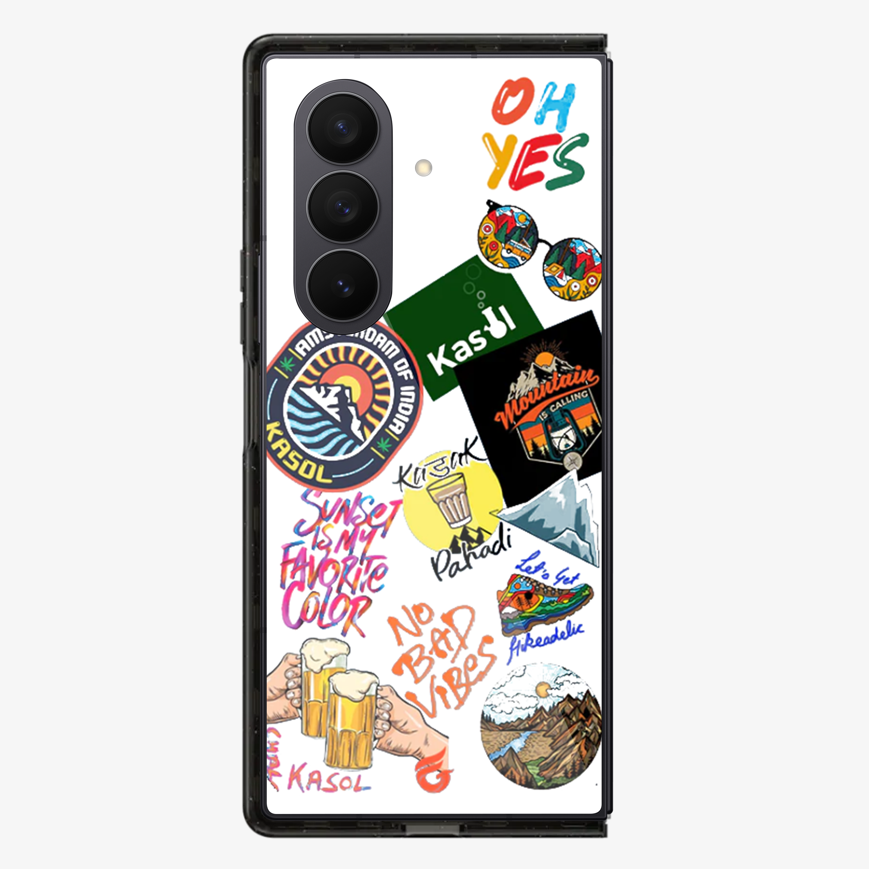 Kadak Chai Samsung Z Fold Phone Case