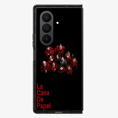 La Casa De Papel | Money Hiest Samsung Z Fold Phone Case