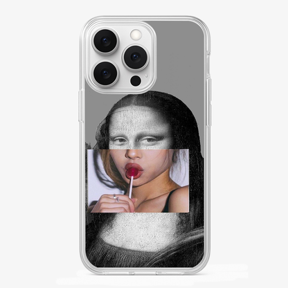 La Mona Lisa Phone Case Glass Case