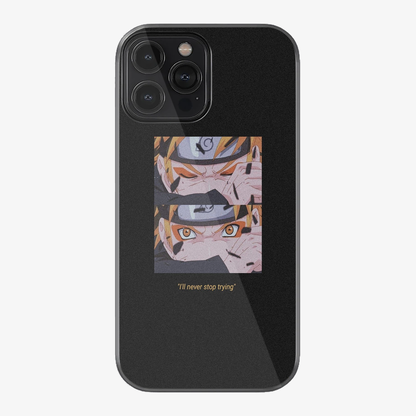 Anime Naruto Never Stop Trying Case