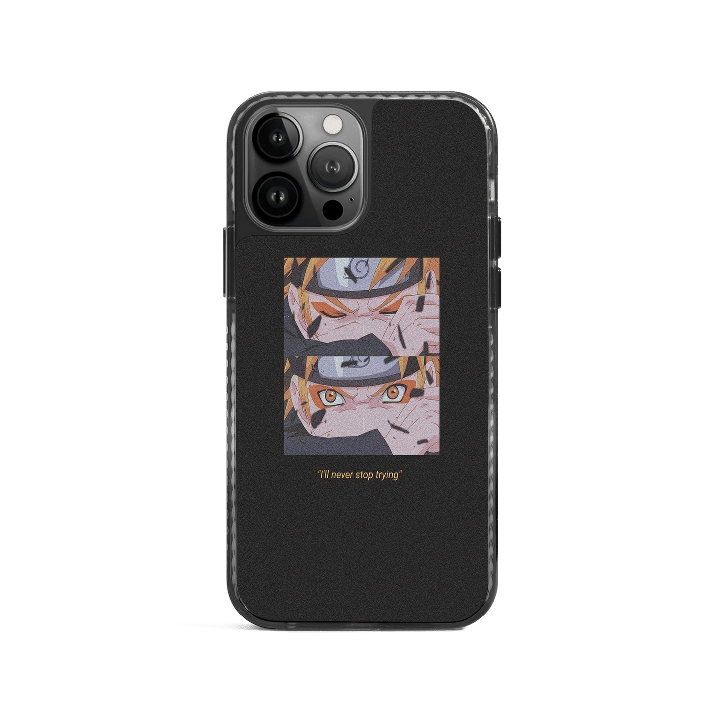 Anime Naruto Never Stop Trying Stride 2.0 Case