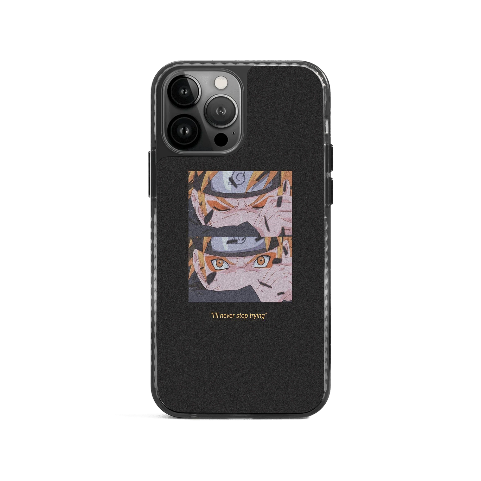 Anime Naruto Never Stop Trying Stride 2.0 Case