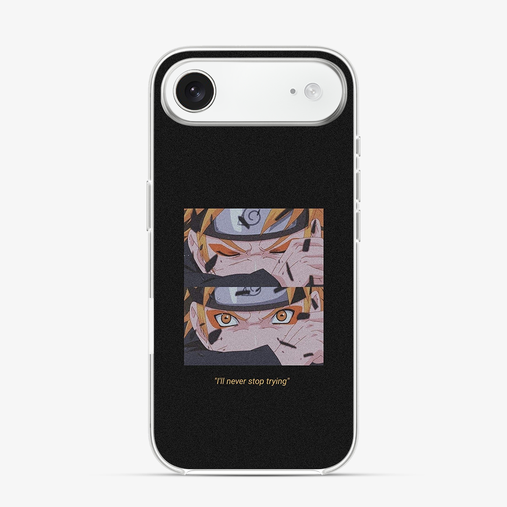 Anime Naruto Never Stop Trying iPhone Air Case